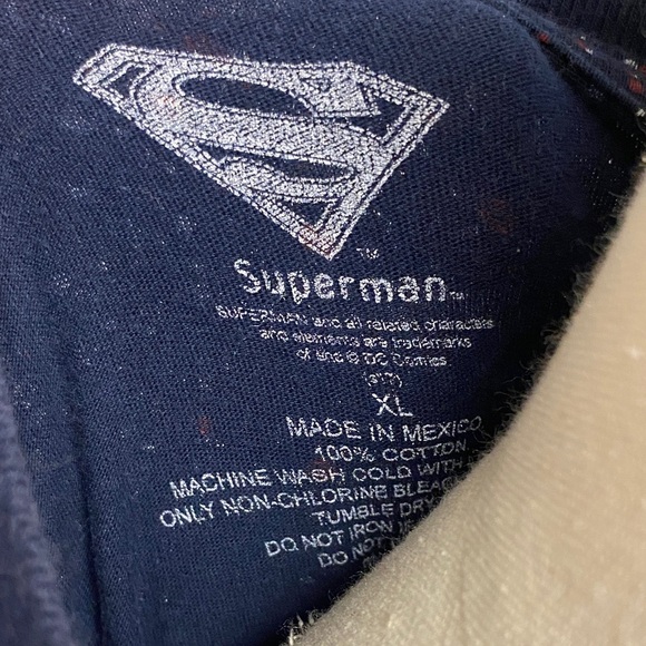 DC Comics Superman Starry Logo Tee – Blue & Red - Picture 2 of 7